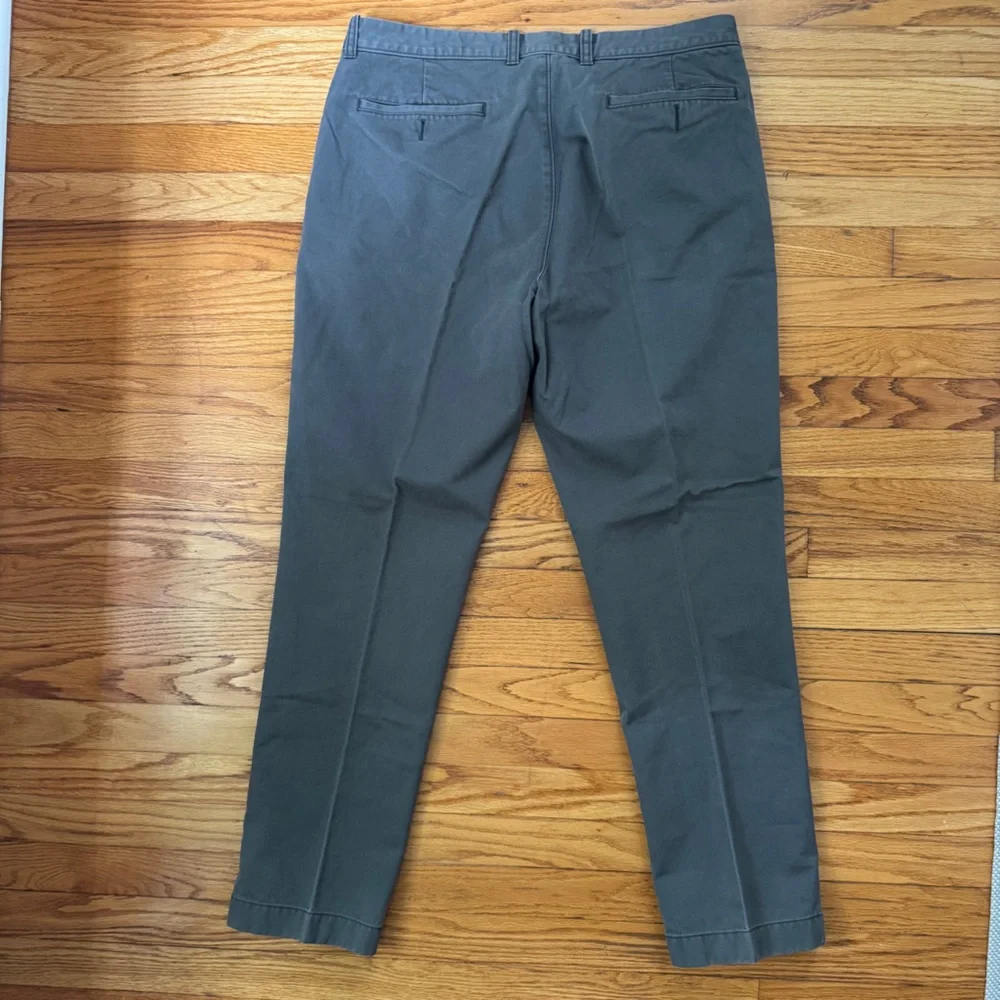 J.Crew Men’s Essential‎ Urban Slim Chino Pants W35 L32 Gray 100% Cotton